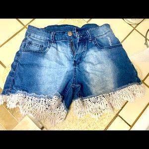 Lacy shorts